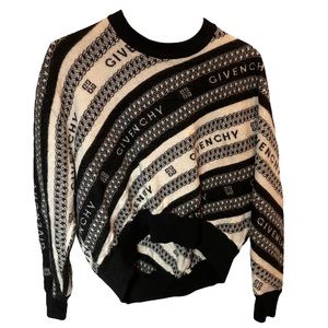 Givenchy Black and White Sweater